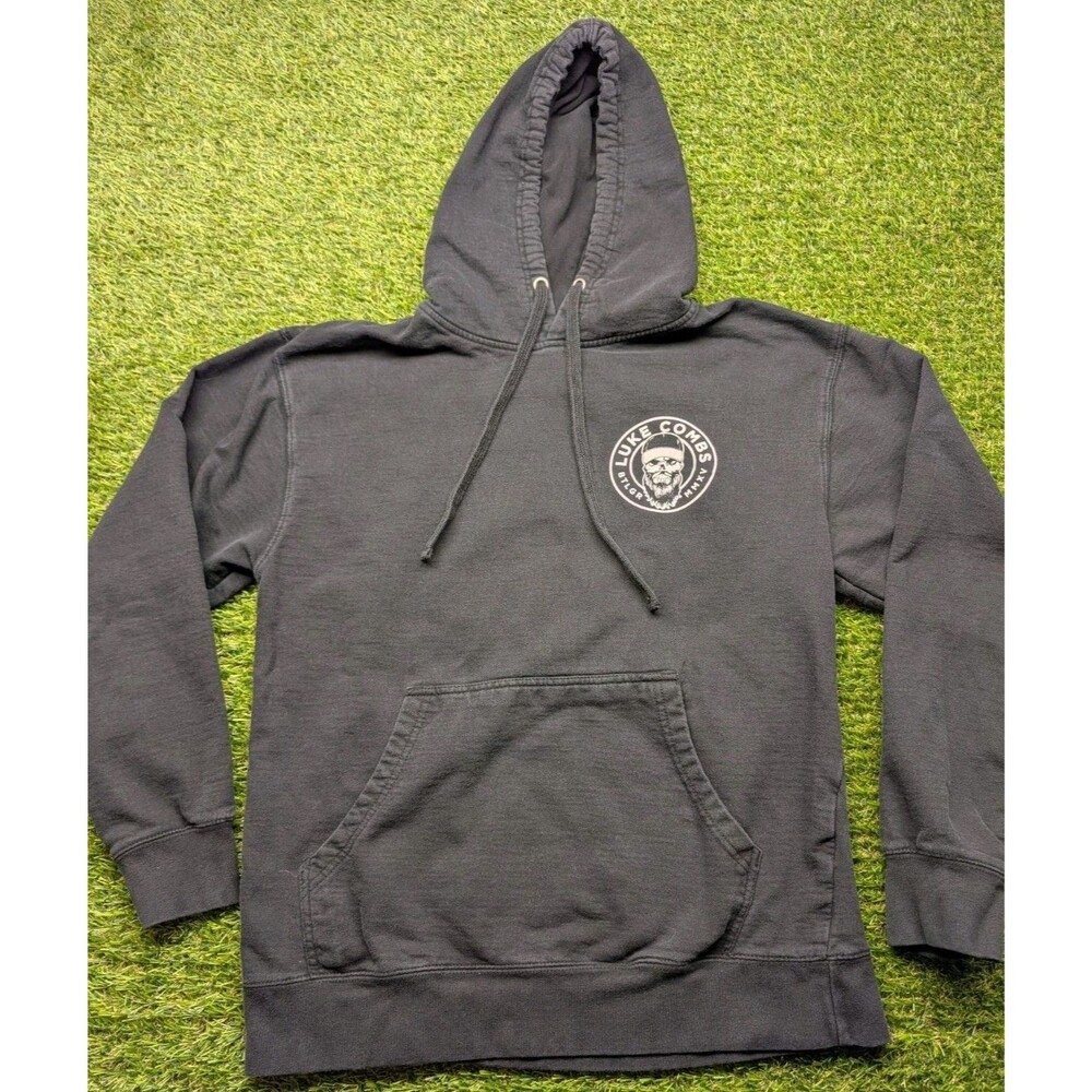 Luke Combs Bootlegger Official Member Black Hoodie Men’s Large